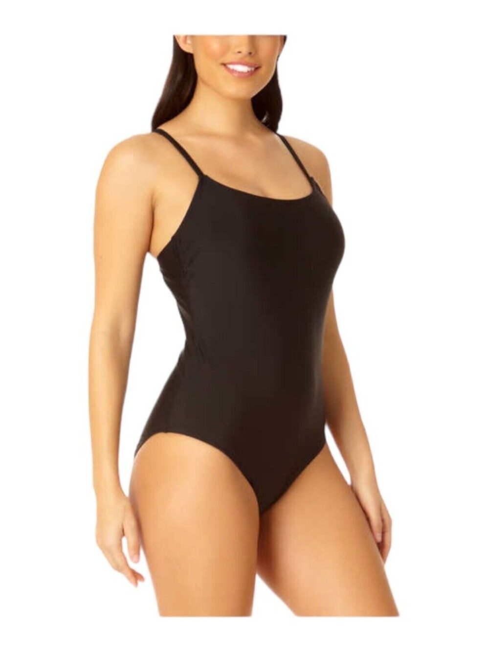 Hurley Swimsuit Black One Piece Xtra Small UPF 50+ Removable Cups Stretch Fabric